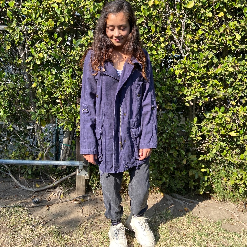 Navy Anorak Jacket
